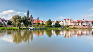 Stadtbefestigung, Metzgerturm, Fischerviertel, Ulmer Münster, Donau, Altstadt, Ulm, Baden-Württemberg, Deutschland Stadtbefestigung, Metzgerturm, Fischerviertel, Ulmer Münster, Donau, Altstadt, Ulm, Baden-Württemberg, Deutschland